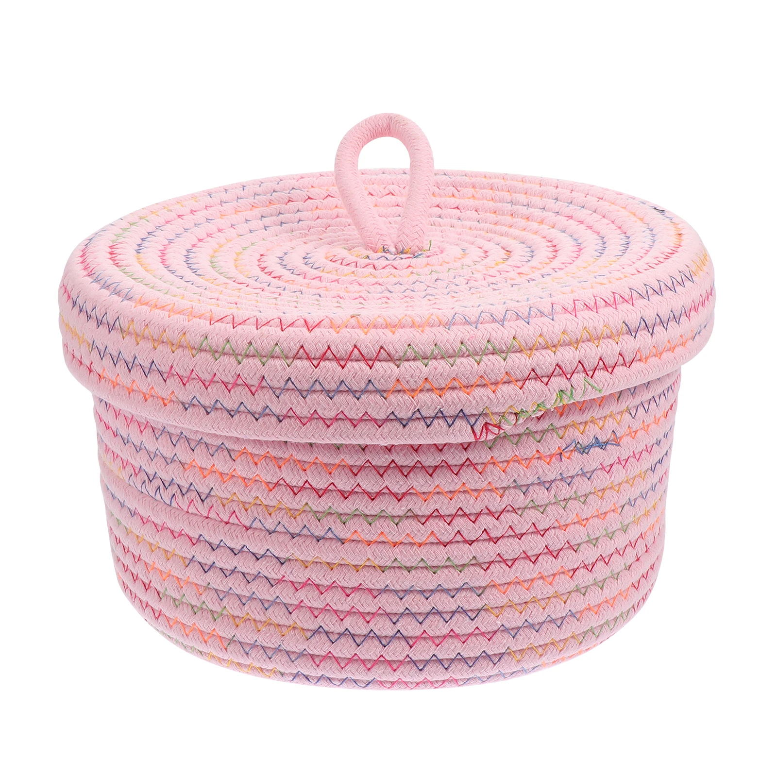 Cotton Rope Storage Basket 22X14CM Pink Woven Braid Home Decor ganizing Toy Small Objects Table Basket Household Collection Tool
Cotton Rope Storage Basket 22X14CM Pink Woven Braid Home Decor ganizing Toy Small Objects Table Basket Household Collection Tool
