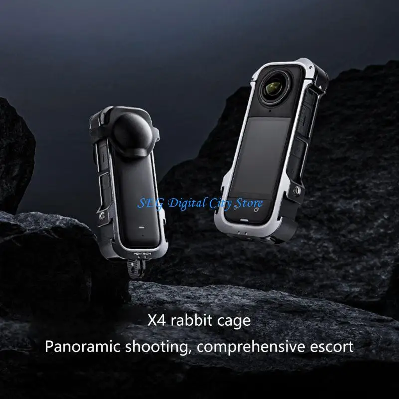 U75B Action Camera Protective camera Cage Frame Mount for 360 with Lens Cover
U75B Action Camera Protective camera Cage Frame Mount for 360 with Lens Cover