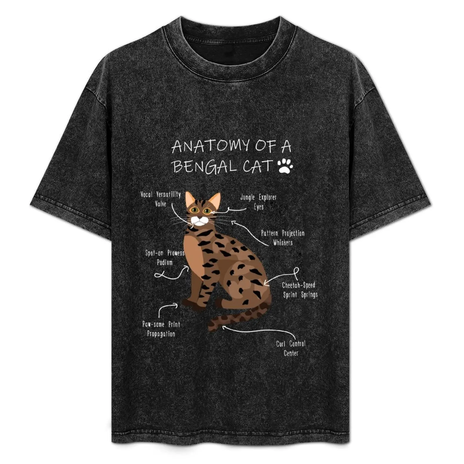 Anatomy of a Bengal Cat T-Shirt Basic Daily Outfit Short Sleeve Tee
Anatomy of a Bengal Cat T-Shirt Basic Daily Outfit Short Sleeve Tee