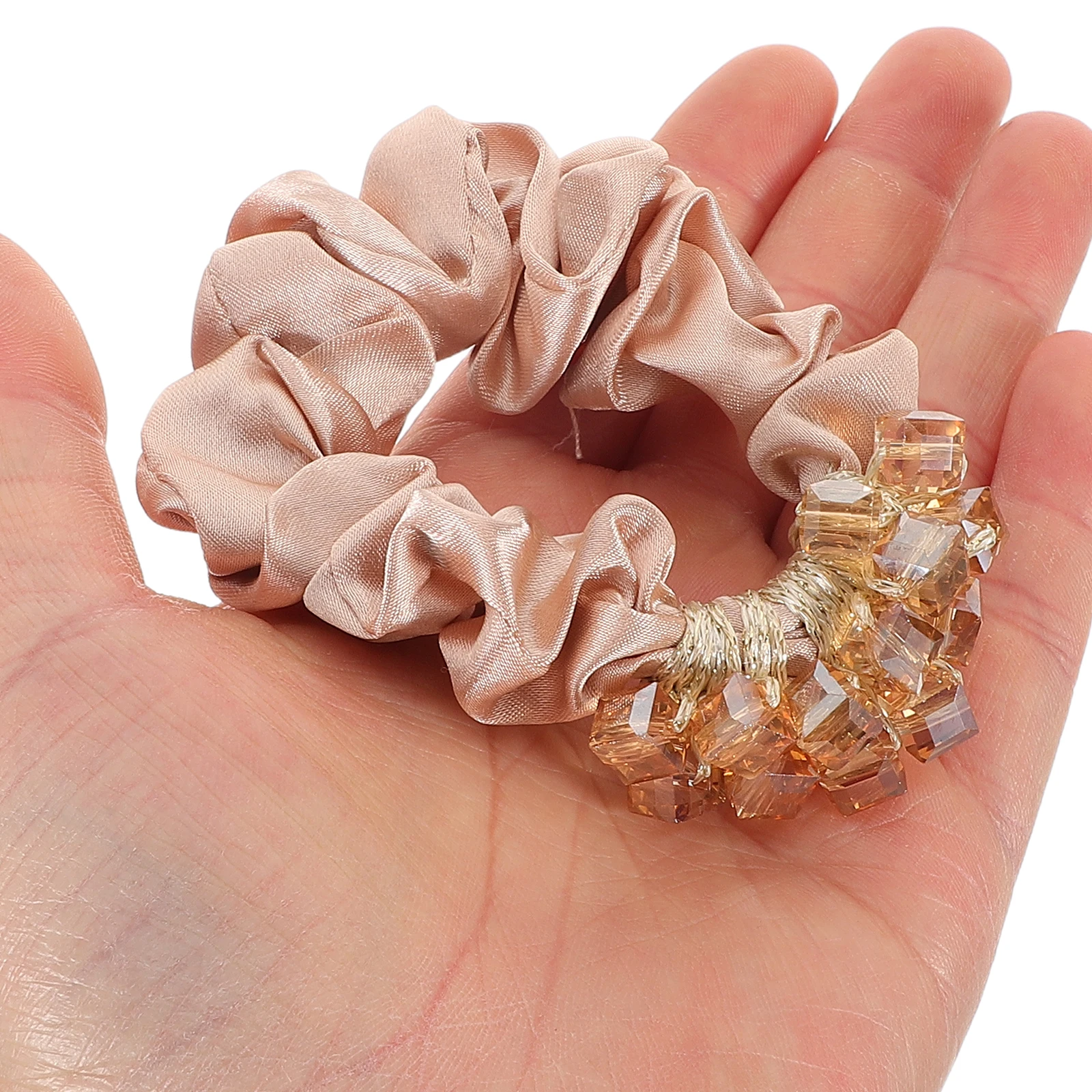 2pcs Crystal Hair Glamorous Elastic Scrunchies Comfortable Ponytail Holders for Women Girls Bridal Daily Wear Glitter Hair
2pcs Crystal Hair Glamorous Elastic Scrunchies Comfortable Ponytail Holders for Women Girls Bridal Daily Wear Glitter Hair