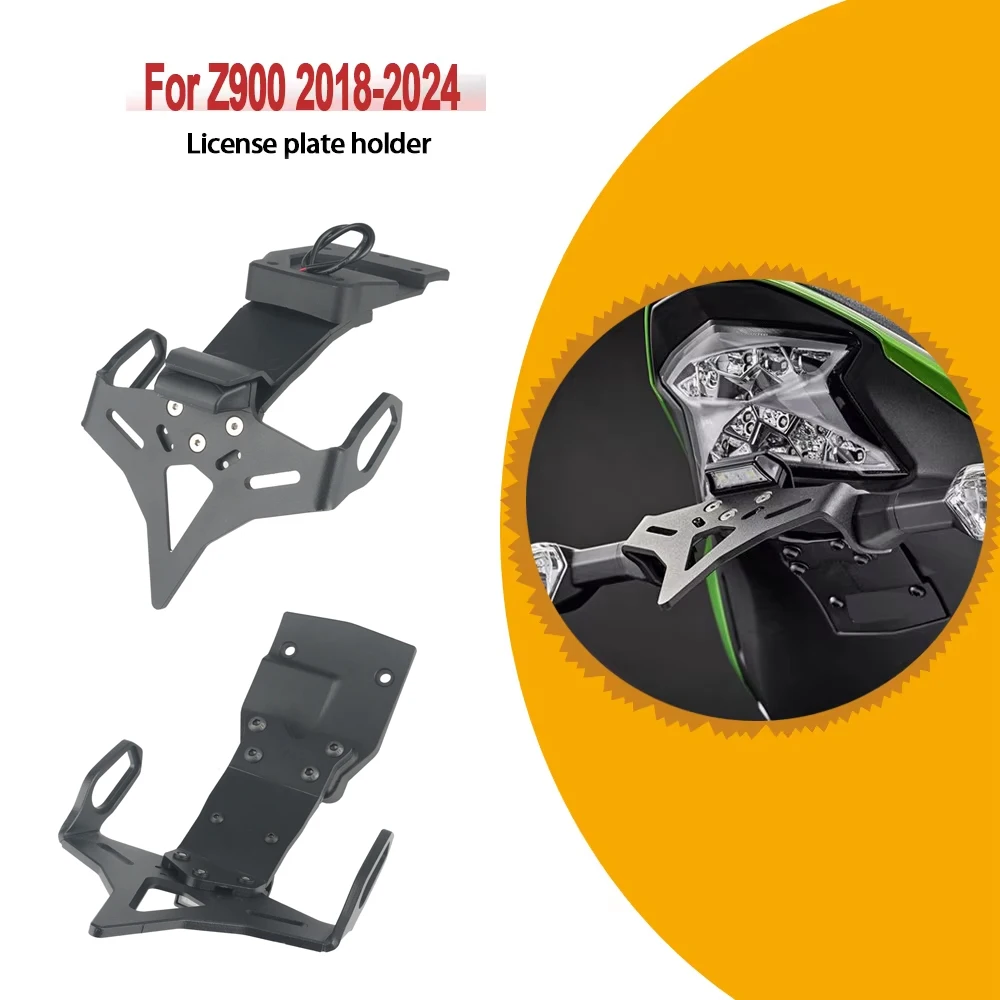 For Kawasaki Z900 Z 900 z900 2018-2024 New Motorcycle License Plate Holder bracket Rear Tidy Tail Fender Eliminator
For Kawasaki Z900 Z 900 z900 2018-2024 New Motorcycle License Plate Holder bracket Rear Tidy Tail Fender Eliminator