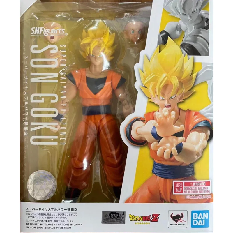 140mm Original Bandai Shfiguarts Dragon Ball Z Full Power Son Goku Ssj2 Pvc Action Figures Movable Anime Figurine Model Toy Gift
140mm Original Bandai Shfiguarts Dragon Ball Z Full Power Son Goku Ssj2 Pvc Action Figures Movable Anime Figurine Model Toy Gift