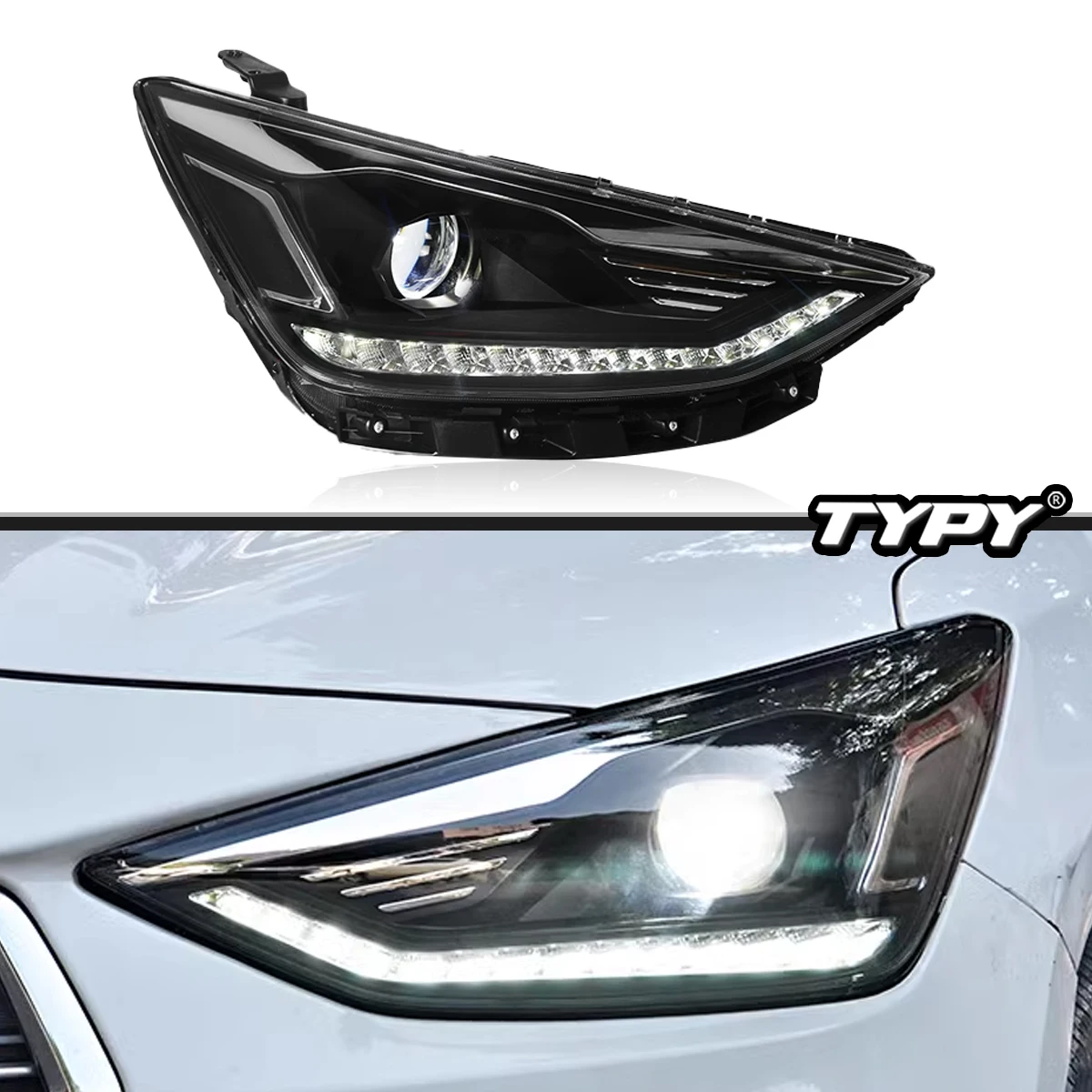 TYPY Car Headlights For Hyundai Celesta 2017-2020 LED Car Lamps Daytime Running Lights Car Accessories Plug And Play
TYPY Car Headlights For Hyundai Celesta 2017-2020 LED Car Lamps Daytime Running Lights Car Accessories Plug And Play