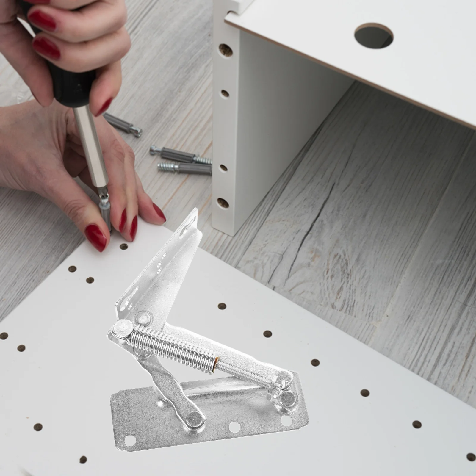 Spring Hinge for Sofa Bed Cabinet Door Lift Up Hinges Folding Furniture Hardware Bench Seat Hinge Lid Support Foldable Cupboard
Spring Hinge for Sofa Bed Cabinet Door Lift Up Hinges Folding Furniture Hardware Bench Seat Hinge Lid Support Foldable Cupboard