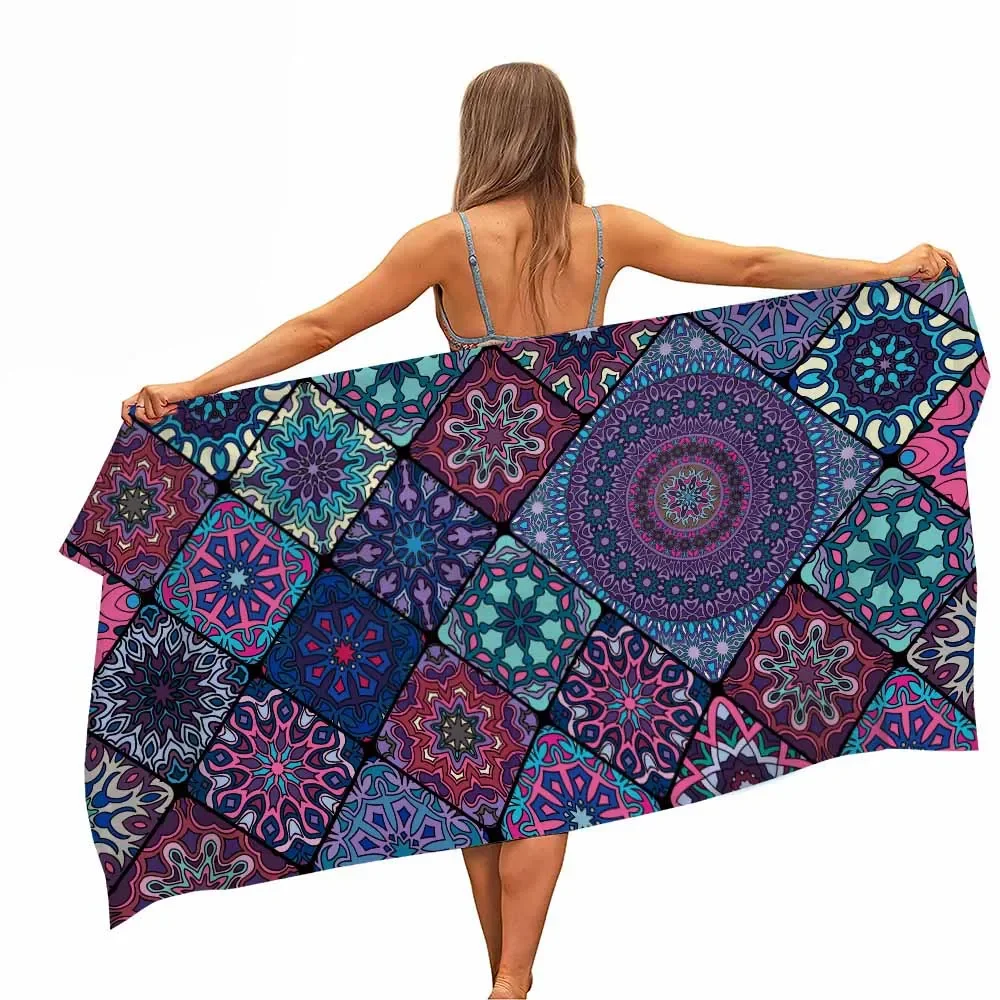 Mandala Microfiber Pool Beach Towel Portable Quick Fast Dry Sand Outdoor Travel Swim Blanket Thin Yoga Mat Bath Towels
Mandala Microfiber Pool Beach Towel Portable Quick Fast Dry Sand Outdoor Travel Swim Blanket Thin Yoga Mat Bath Towels