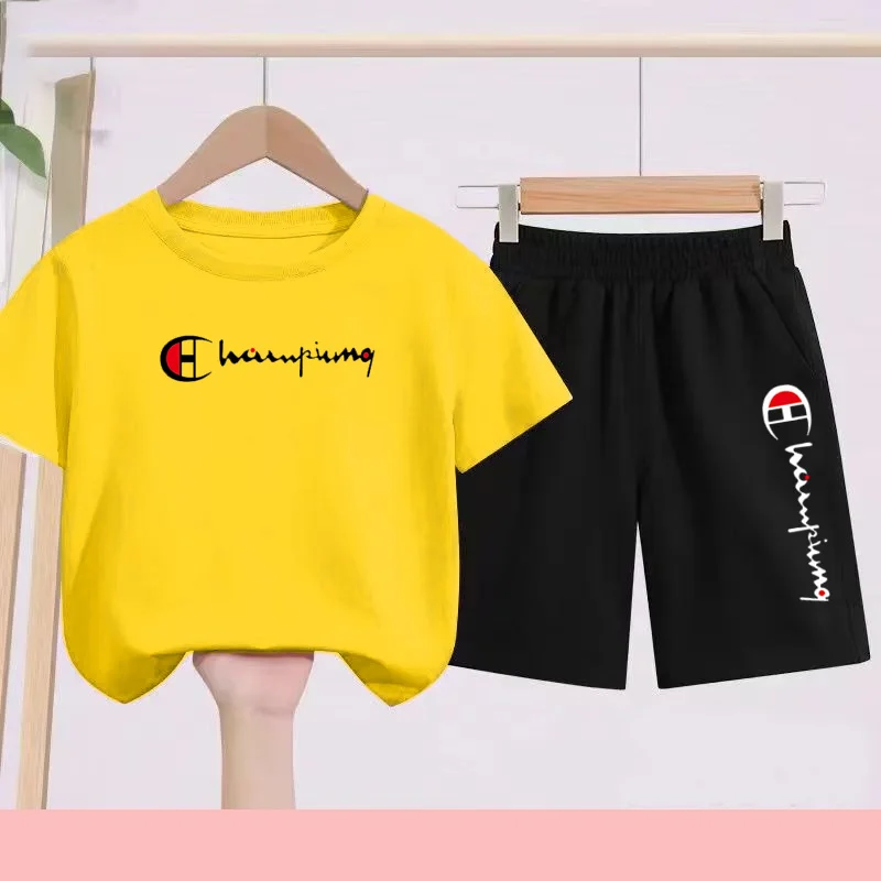 2026 Summer Children's Alphabet Brand Round-neck T-Shirt Set for Boys and Girls Aged 3 to 12 Years Old, Short-Sleeved and Shorts
2026 Summer Children's Alphabet Brand Round-neck T-Shirt Set for Boys and Girls Aged 3 to 12 Years Old, Short-Sleeved and Shorts