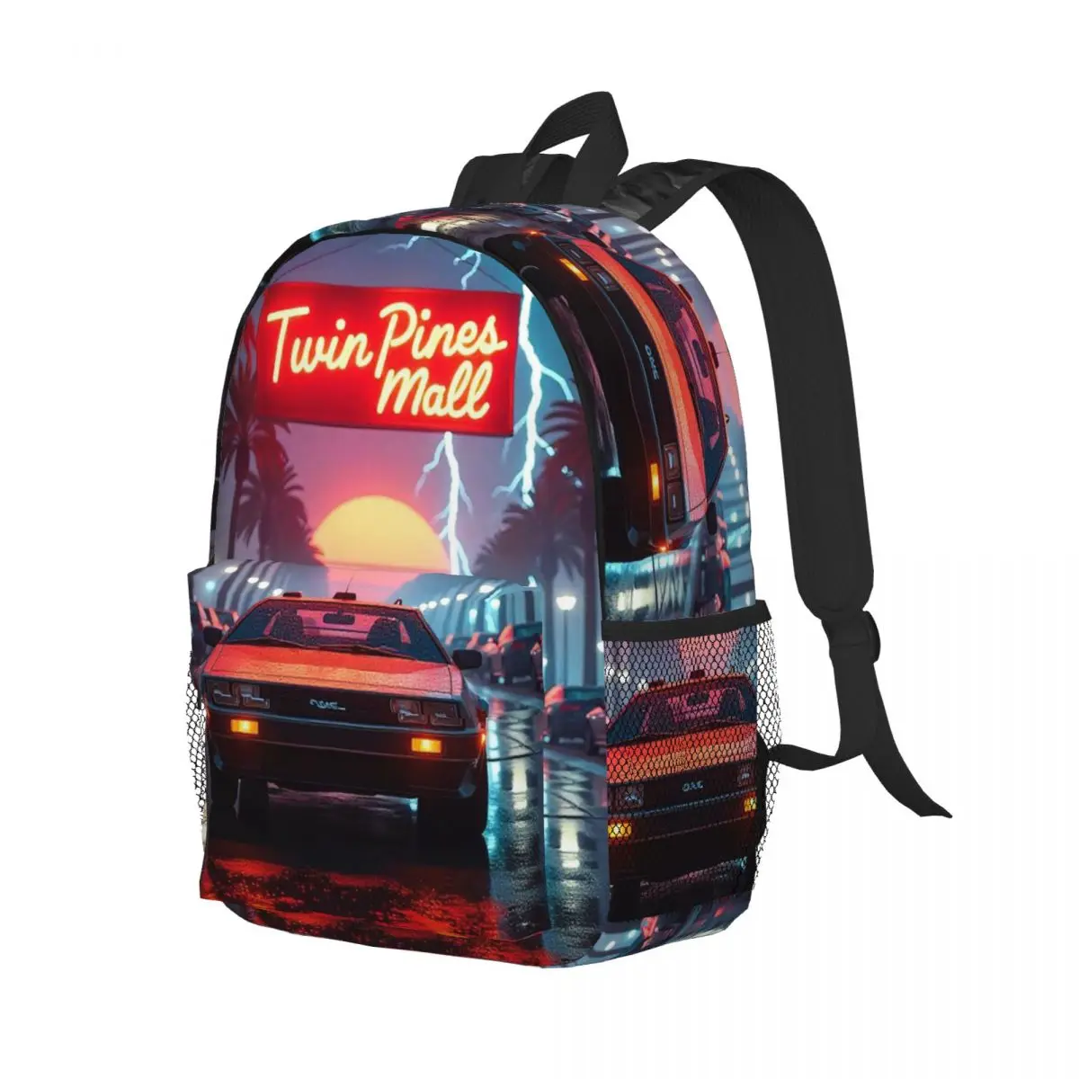 DeLorean Time Machine Back To The Future Backpack Student Boys Girls BookBag School Bag Computer Shoulder Bags for Men Women
DeLorean Time Machine Back To The Future Backpack Student Boys Girls BookBag School Bag Computer Shoulder Bags for Men Women