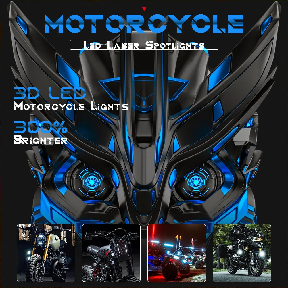 LED Motorcycle Fog Lights Driving Spotlight Black Auxiliary Ditch Lights Trucks Bright Yellow White Dual Mode Night Safety
LED Motorcycle Fog Lights Driving Spotlight Black Auxiliary Ditch Lights Trucks Bright Yellow White Dual Mode Night Safety
