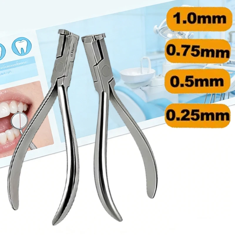 Dental Wire Step Plier Stainless Steel Orthodontic Pliers for Archwire Bending and Adjustment
Dental Wire Step Plier Stainless Steel Orthodontic Pliers for Archwire Bending and Adjustment