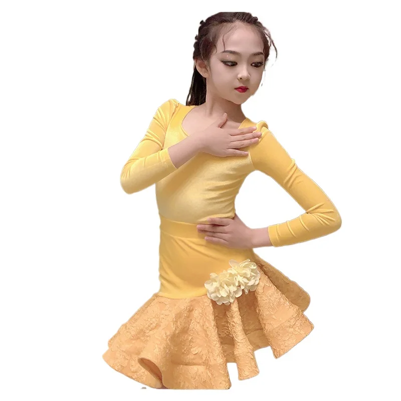 Latin Dance Dress Children's Performance Practice Suit Girls Latin Dresses for Competition Dress for Girls Standard Dance Dress
Latin Dance Dress Children's Performance Practice Suit Girls Latin Dresses for Competition Dress for Girls Standard Dance Dress
