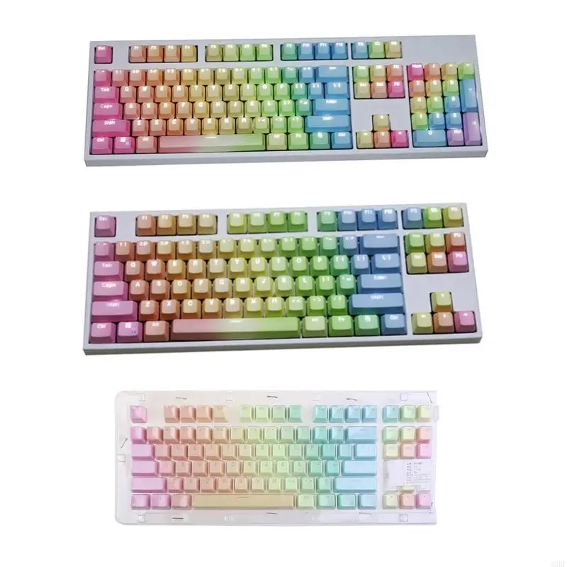 B0KF PBT Double Shot Keycaps Keyboarde Colorful Transparent Universal Keyboard Keycap
B0KF PBT Double Shot Keycaps Keyboarde Colorful Transparent Universal Keyboard Keycap