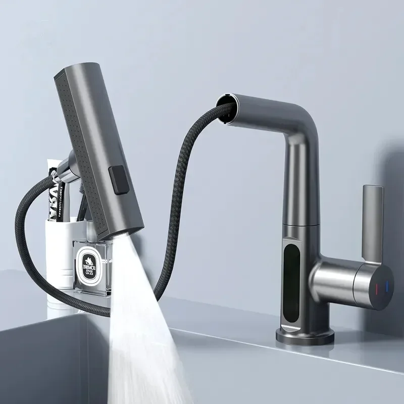 Black Waterfall Basin Faucet Multifunction Lift Up Down Stream Sprayer Hot Cold Gray Water Sink Mixer White Wash Tap Bathroom
Black Waterfall Basin Faucet Multifunction Lift Up Down Stream Sprayer Hot Cold Gray Water Sink Mixer White Wash Tap Bathroom