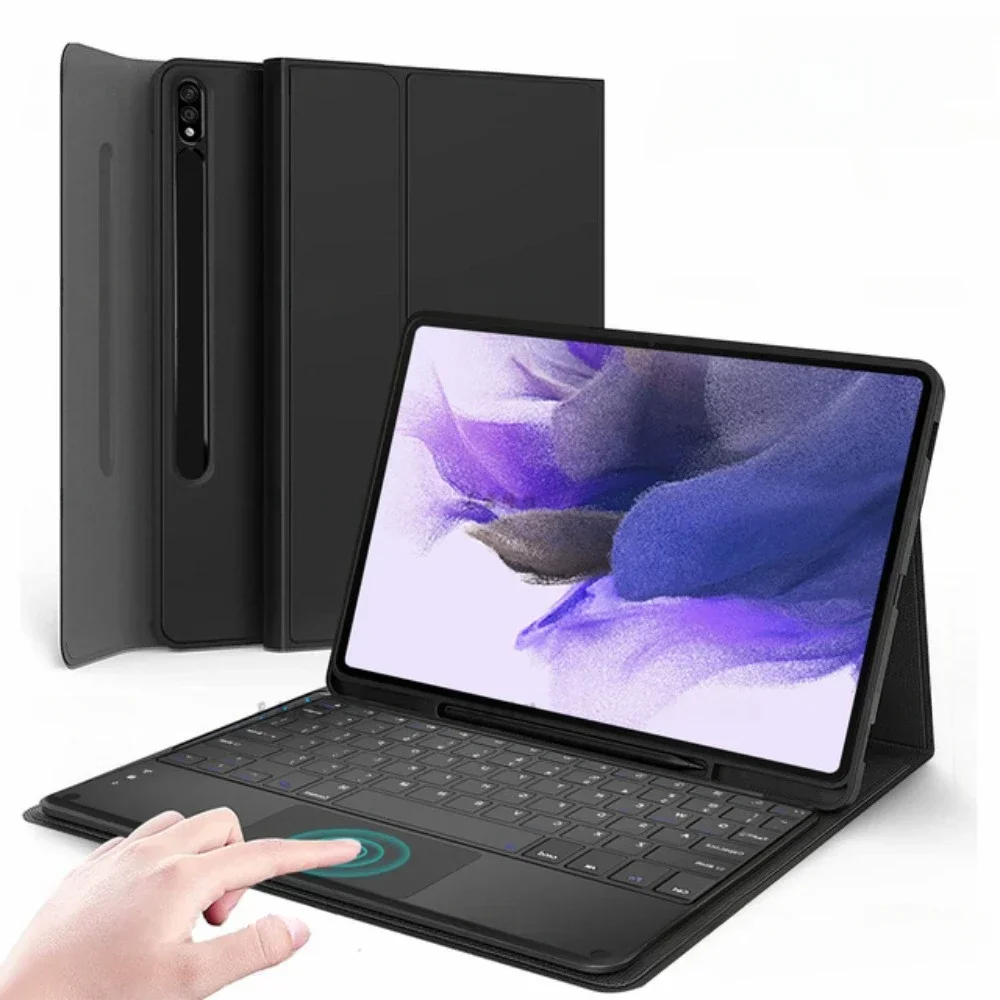 Keyboard Case for Samsung Galaxy Tab S9 Plus Fe 12.4 Tablet Case Wireless Bluetooth with Touch Pad for Galaxy Tab S7 S8 Plus Fe
Keyboard Case for Samsung Galaxy Tab S9 Plus Fe 12.4 Tablet Case Wireless Bluetooth with Touch Pad for Galaxy Tab S7 S8 Plus Fe