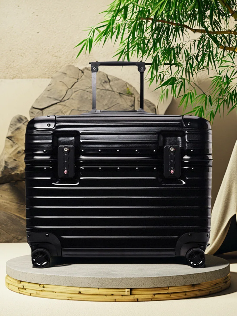 All Aluminum Alloy Travel Suitcase Photoaphy Lage Top Flip Cover 20 Inch Camera Box Horizontal Version Men's Che-In Lu...
All Aluminum Alloy Travel Suitcase Photoaphy Lage Top Flip Cover 20 Inch Camera Box Horizontal Version Men's Che-In Lu...