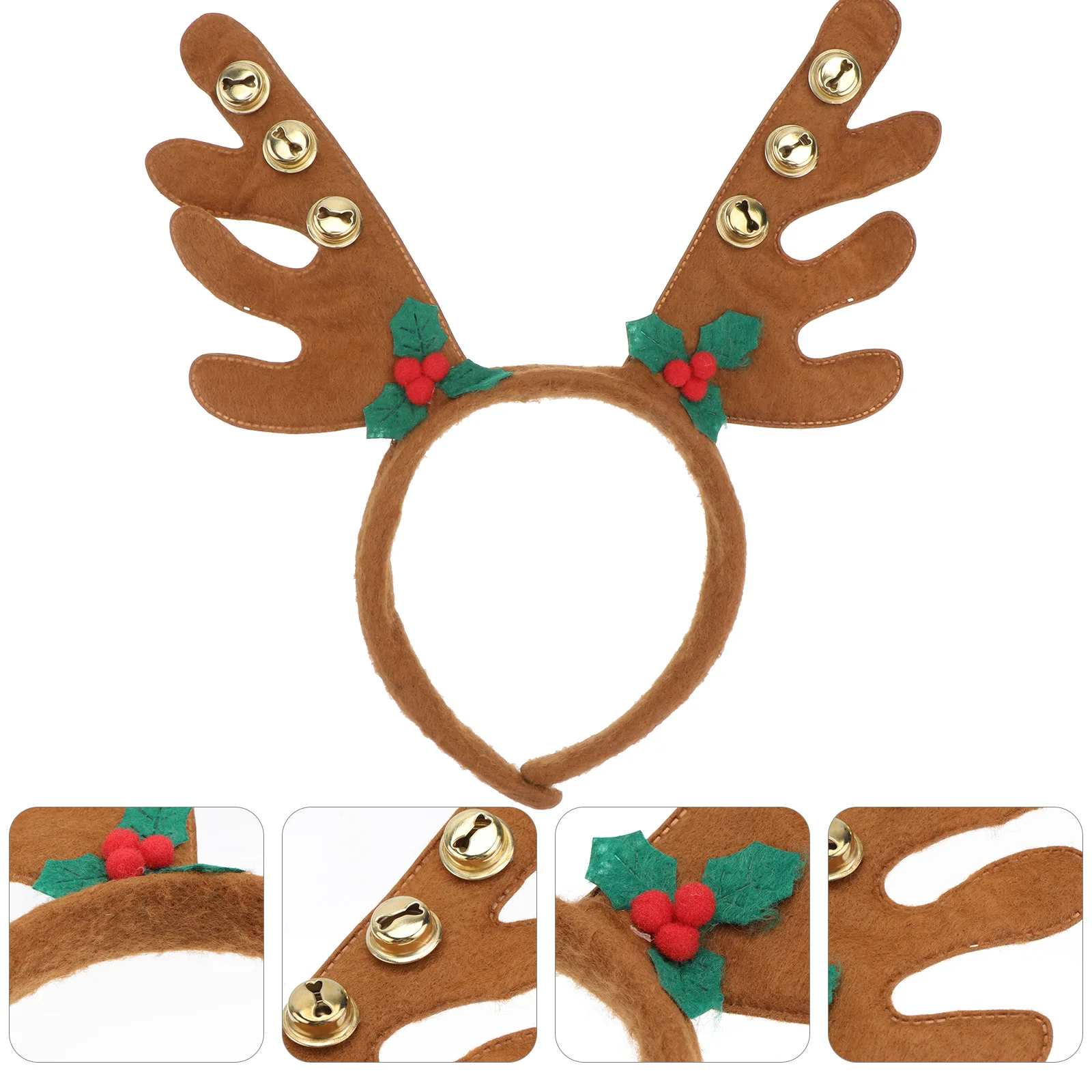 Christmas Reindeer Headband With Bells Durable Antler Hair Hoop For Women Kids Party Costume Decoration Masquerade Carnival
Christmas Reindeer Headband With Bells Durable Antler Hair Hoop For Women Kids Party Costume Decoration Masquerade Carnival