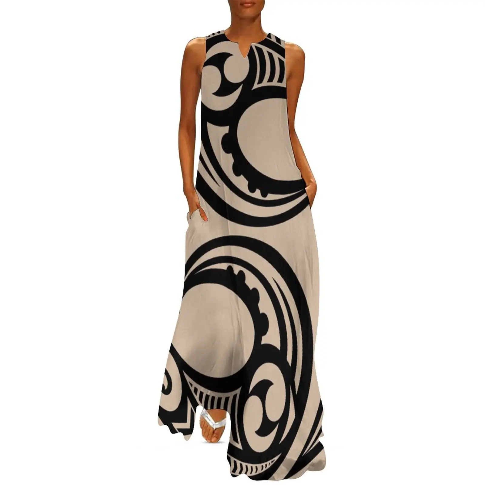 Maori Carving, Koru spiral design Long Dress cute dress sexy dress for woman dresses for women 2024
Maori Carving, Koru spiral design Long Dress cute dress sexy dress for woman dresses for women 2024