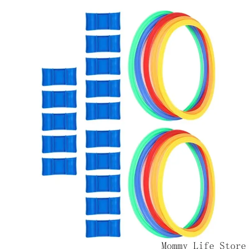 Childrens Body Flexible Training Hoops Sensory Development Hopscotch Toy With Connectors For Outdoor Play 10Rings
Childrens Body Flexible Training Hoops Sensory Development Hopscotch Toy With Connectors For Outdoor Play 10Rings