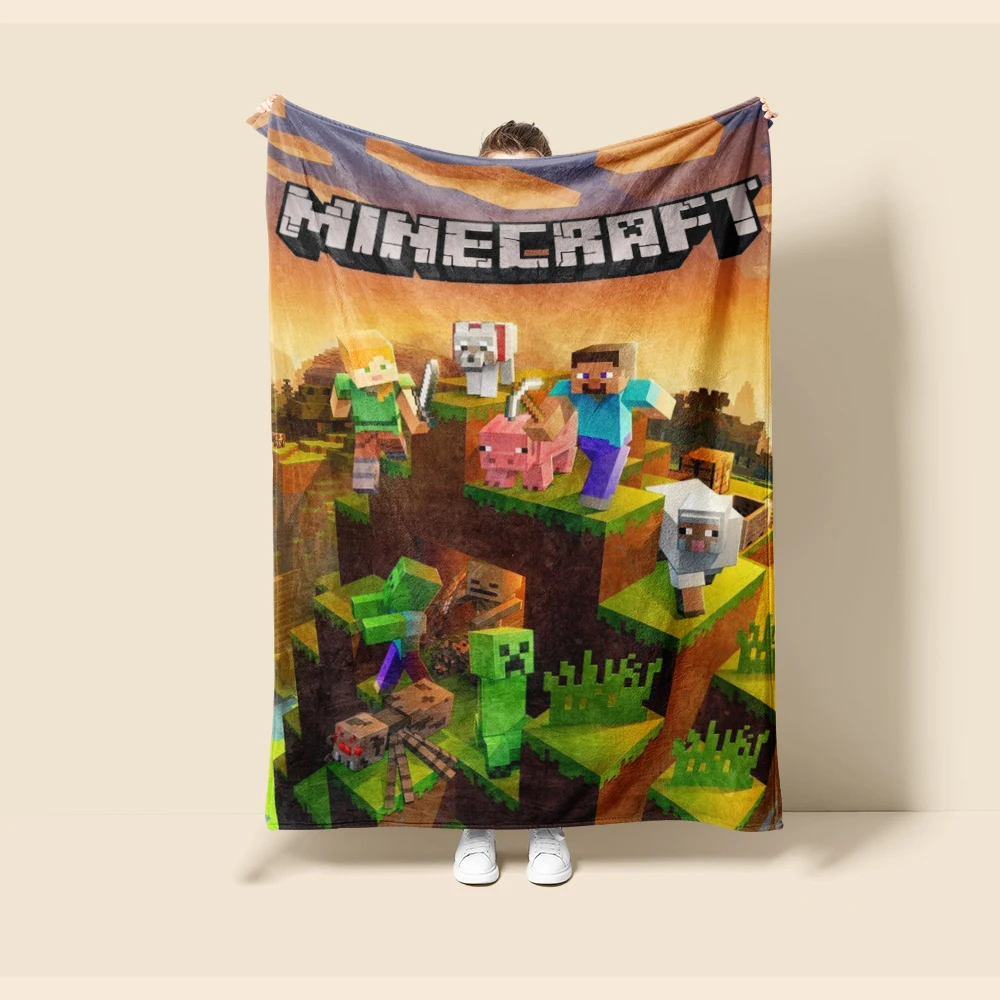 Teens Minecraft Throw Blanket Cartoon Blanket Warm and Comfortable Soft Flannel Material for Sofa Camping Bedroom Best Gifts
Teens Minecraft Throw Blanket Cartoon Blanket Warm and Comfortable Soft Flannel Material for Sofa Camping Bedroom Best Gifts