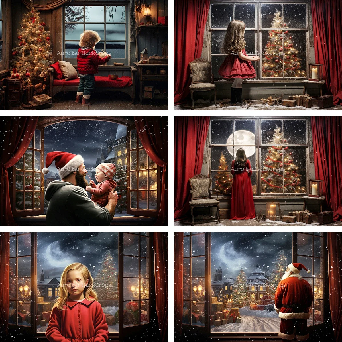 Xmas Street Backdrops Kids Baby Potorgaphy Props Child Adult Photocall Props Christmas Trees Evening Moon Santa Background
Xmas Street Backdrops Kids Baby Potorgaphy Props Child Adult Photocall Props Christmas Trees Evening Moon Santa Background