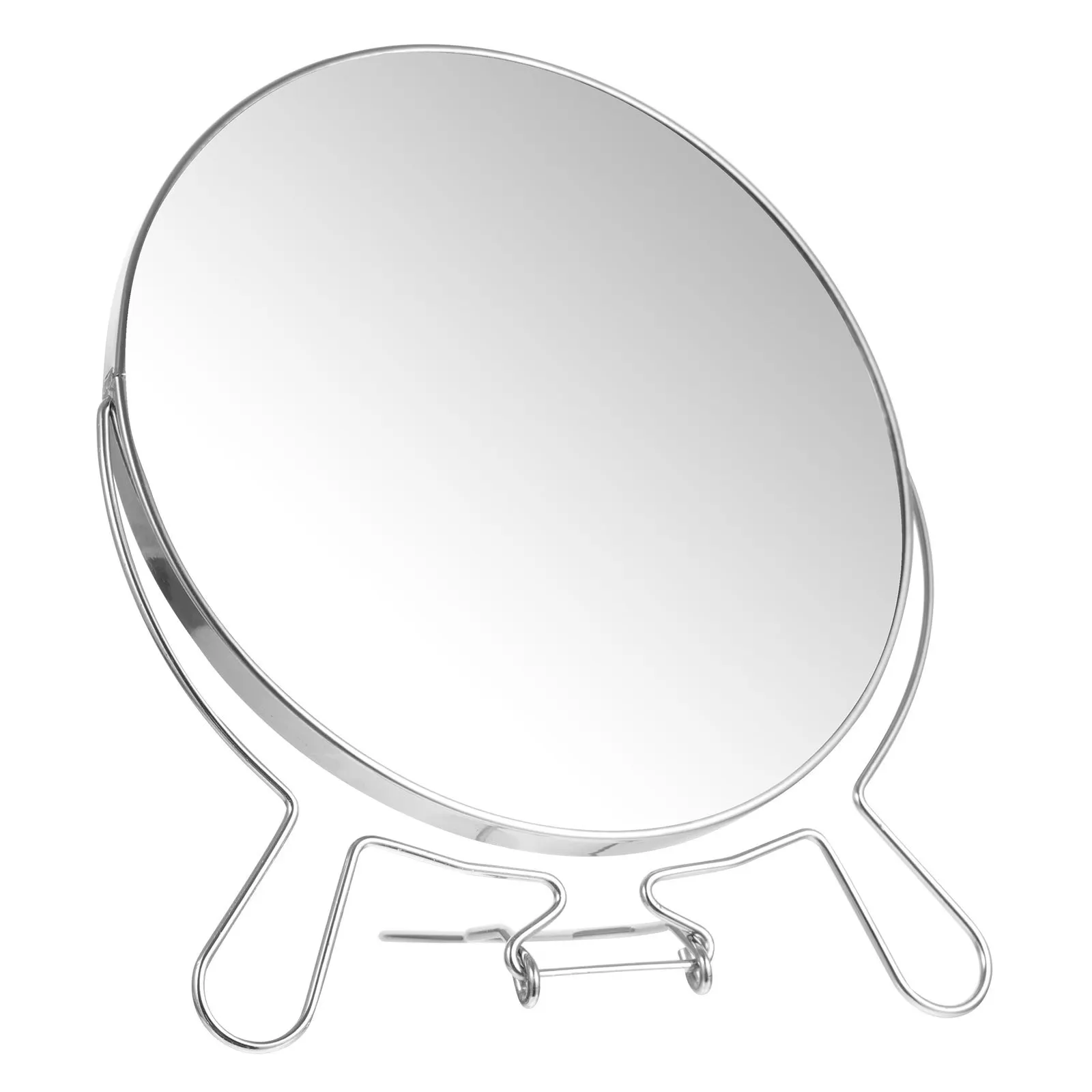 8 Inch Makeup Mirror Double-Sided Glass Retro Rotating Stand Mirror for Dressing Table Desktop Bedroom Bathroom Use
8 Inch Makeup Mirror Double-Sided Glass Retro Rotating Stand Mirror for Dressing Table Desktop Bedroom Bathroom Use