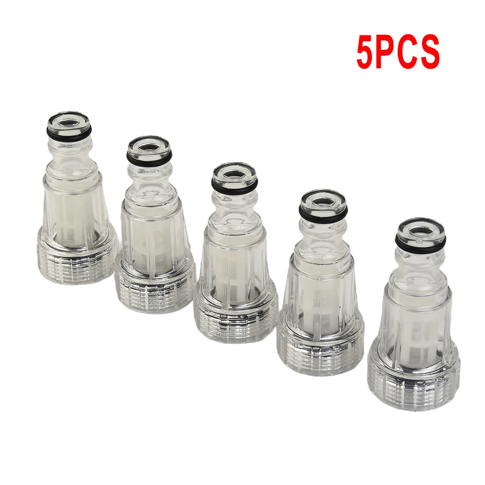 5pcs 175PSI High Pressure Washer Water Filter Automobile Washing Machine Water Connector For Karcher K2-K7 Pressure Washer
5pcs 175PSI High Pressure Washer Water Filter Automobile Washing Machine Water Connector For Karcher K2-K7 Pressure Washer