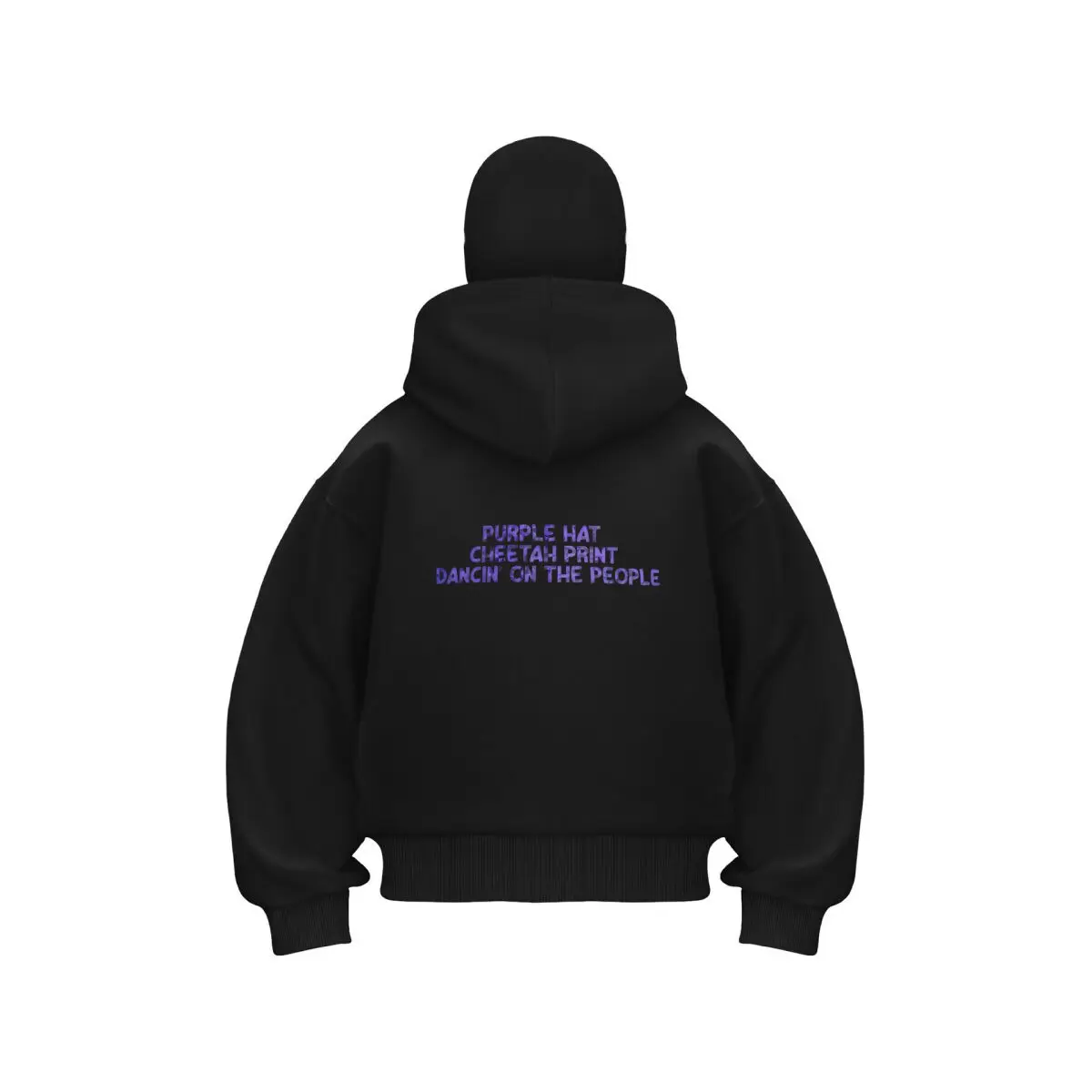 Purple Hat Cheetah Print Slogan Balaclava Zip Hoodie Warm Outdoor Men's Winter Casual Sweatshirt
Purple Hat Cheetah Print Slogan Balaclava Zip Hoodie Warm Outdoor Men's Winter Casual Sweatshirt