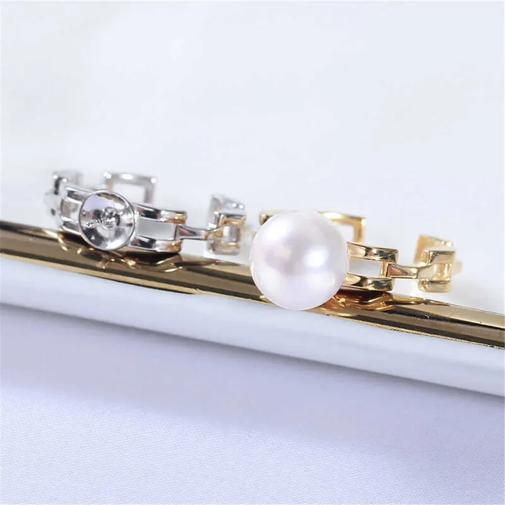Solid S925 Sterling Silver Pearl Ring Settings Findings & Accessories - for Jewelry Making Bulk Wholesale Craft Supplies 8-11mm
Solid S925 Sterling Silver Pearl Ring Settings Findings & Accessories - for Jewelry Making Bulk Wholesale Craft Supplies 8-11mm