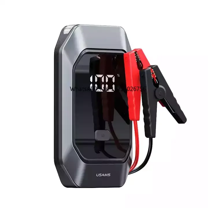 USAMS ZB284 Jumpstarter автомобильное пусковое устройство, многофункциональное автомобильное пусковое устройство 8000 мАч, пусковое устройство со светодиодной подсветкой
USAMS ZB284 Jumpstarter автомобильное пусковое устройство, многофункциональное автомобильное пусковое устройство 8000 мАч, пусковое устройство со светодиодной подсветкой