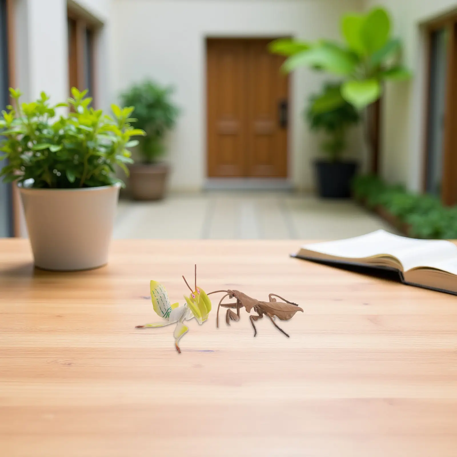 2Pcs Lifelike Praying Mantis Simulation Sculpture Nature Exploration Educational Insect Ornament for Garden Science Projects and
2Pcs Lifelike Praying Mantis Simulation Sculpture Nature Exploration Educational Insect Ornament for Garden Science Projects and