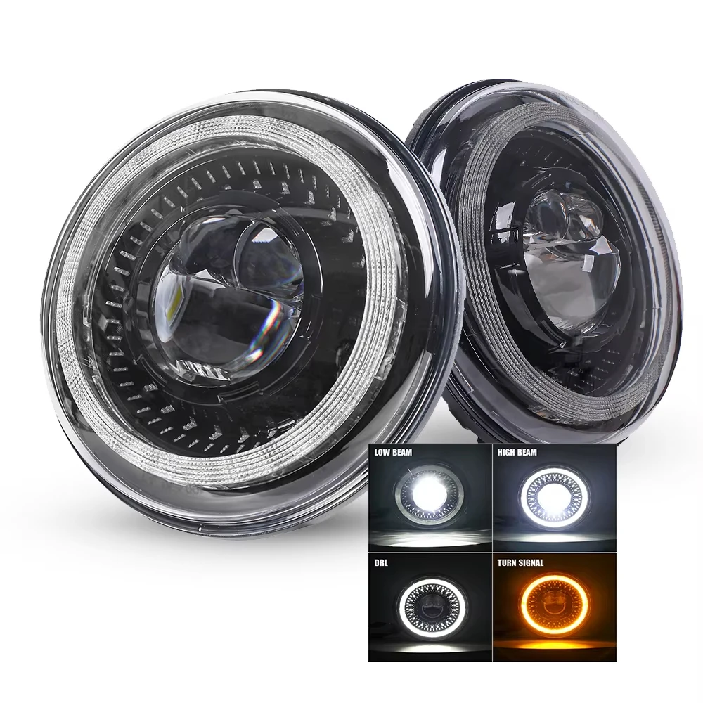 Motorcycle 7 inch LED Headlight for Harley Touring Ultra Classic Electra Street Glide Road King Yamaha Turning DRL 7'' Headlamp
Motorcycle 7 inch LED Headlight for Harley Touring Ultra Classic Electra Street Glide Road King Yamaha Turning DRL 7'' Headlamp