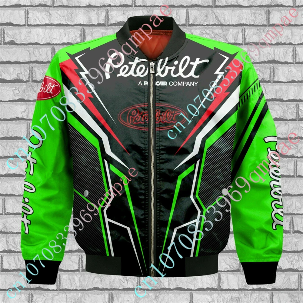 Peterbilt Clothing Thick Coats Jackets For Men Harajuku Parkas Windbreaker Techwear Baseball Uniform Bomber Jacket Custom Logo
Peterbilt Clothing Thick Coats Jackets For Men Harajuku Parkas Windbreaker Techwear Baseball Uniform Bomber Jacket Custom Logo