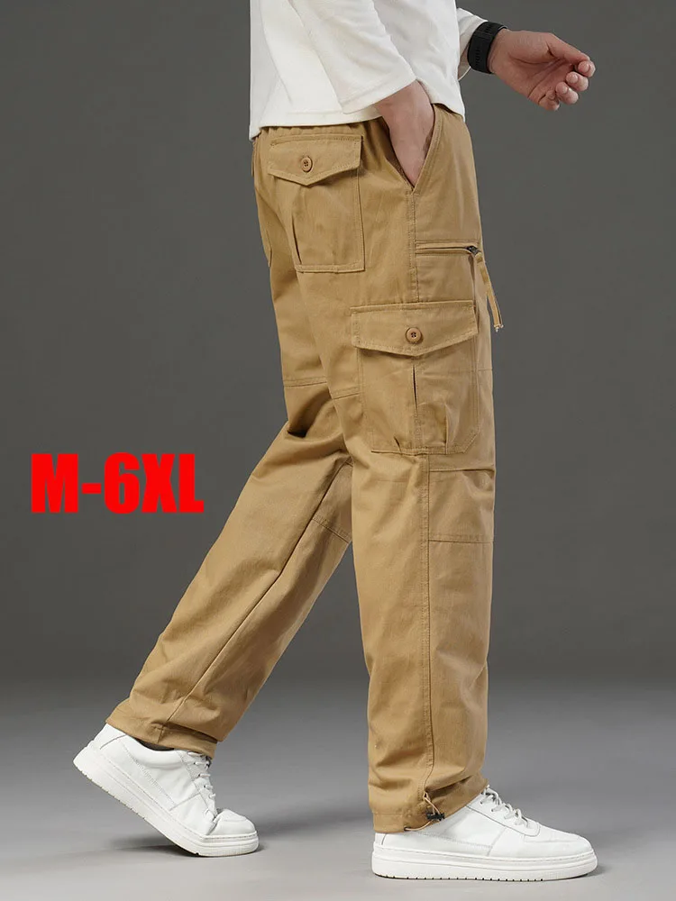 Men's Cargo Pants Loose Fit Multi Pockets Outdoor Hiking Trousers Casual Wear Resistant Straight Leg Plus Size Pants Casual Wear
Men's Cargo Pants Loose Fit Multi Pockets Outdoor Hiking Trousers Casual Wear Resistant Straight Leg Plus Size Pants Casual Wear
