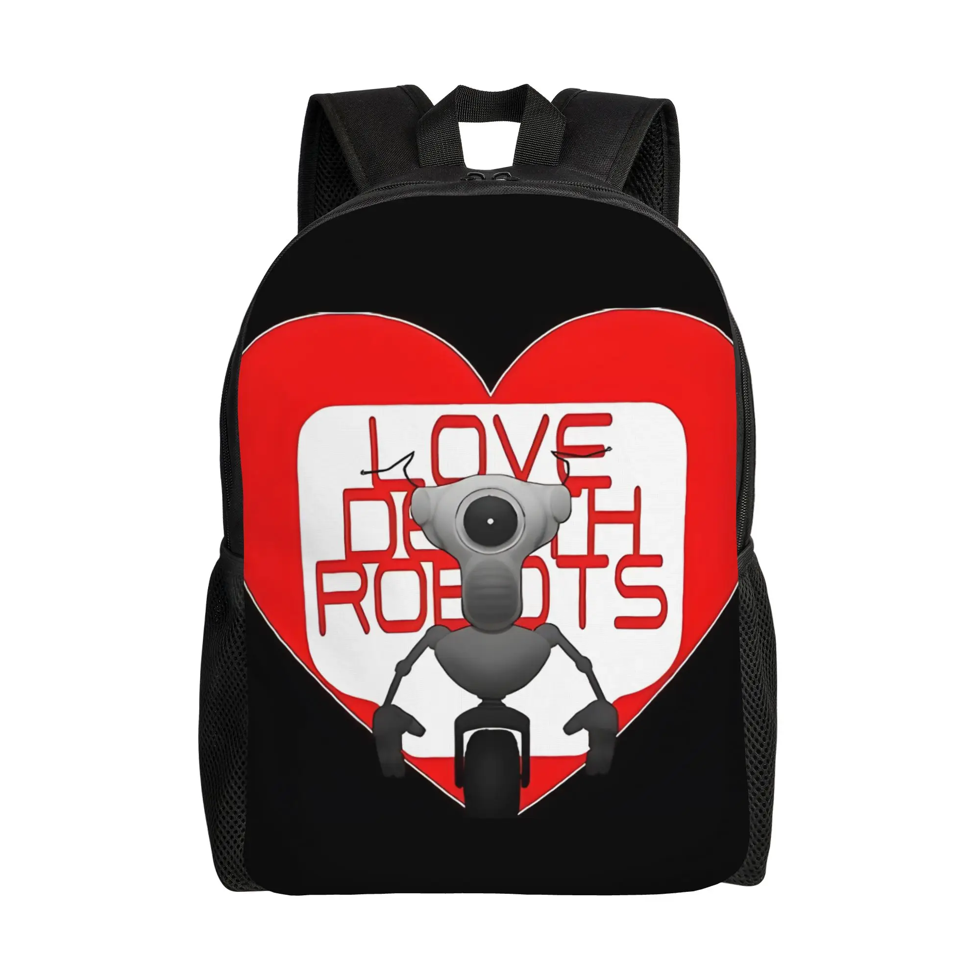 Рюкзак lLOVE DEATH ROBOTS, вдохновленный искусственным интеллектом, модная сумка для ноутбука большой вместимости для студентов, к началу учебного года
Рюкзак lLOVE DEATH ROBOTS, вдохновленный искусственным интеллектом, модная сумка для ноутбука большой вместимости для студентов, к началу учебного года