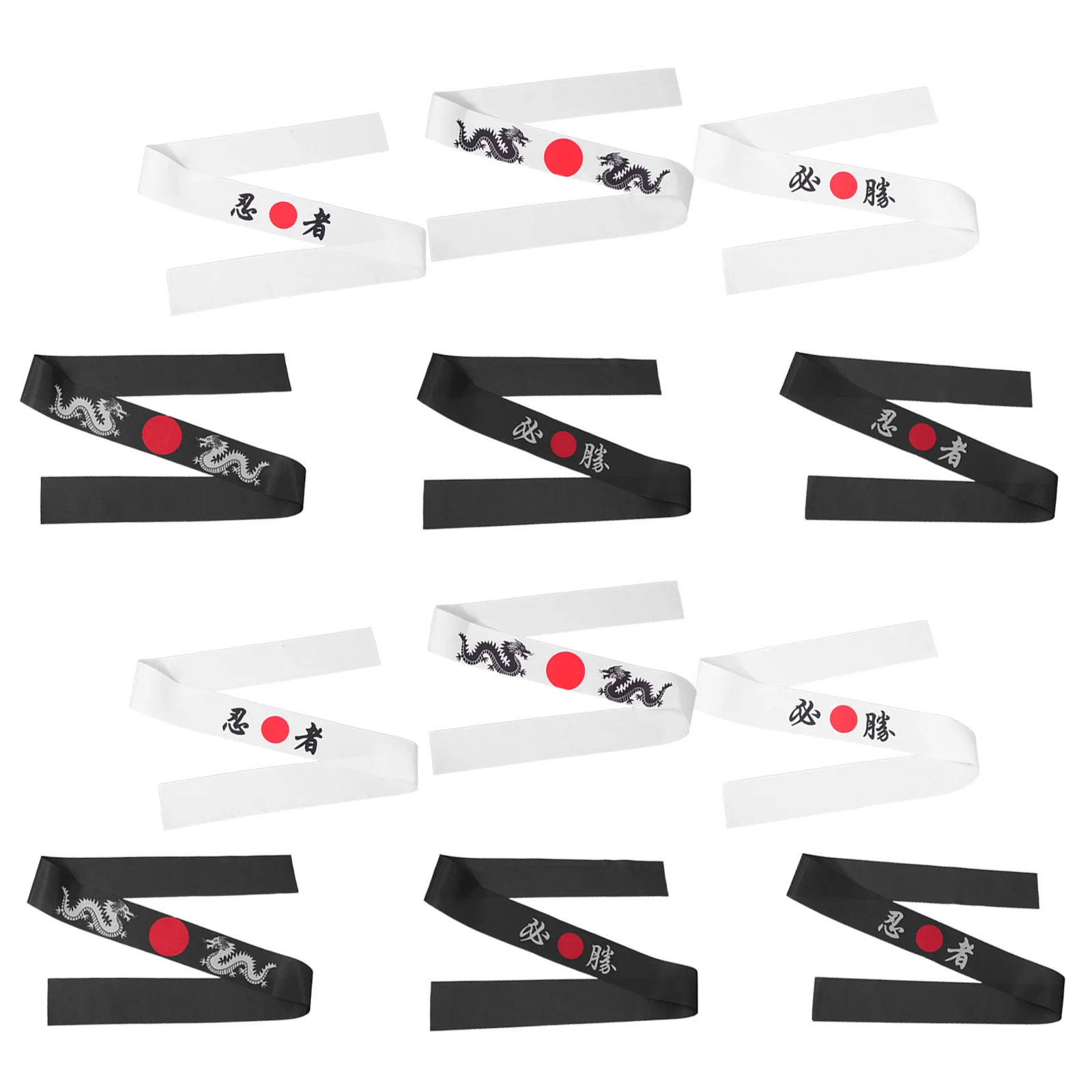 12pcs Ninja Headband Japanese Style Bandana For Karate Training Kitchen Work Yoga Running Costume Accessories Hachimaki Headwear
12pcs Ninja Headband Japanese Style Bandana For Karate Training Kitchen Work Yoga Running Costume Accessories Hachimaki Headwear