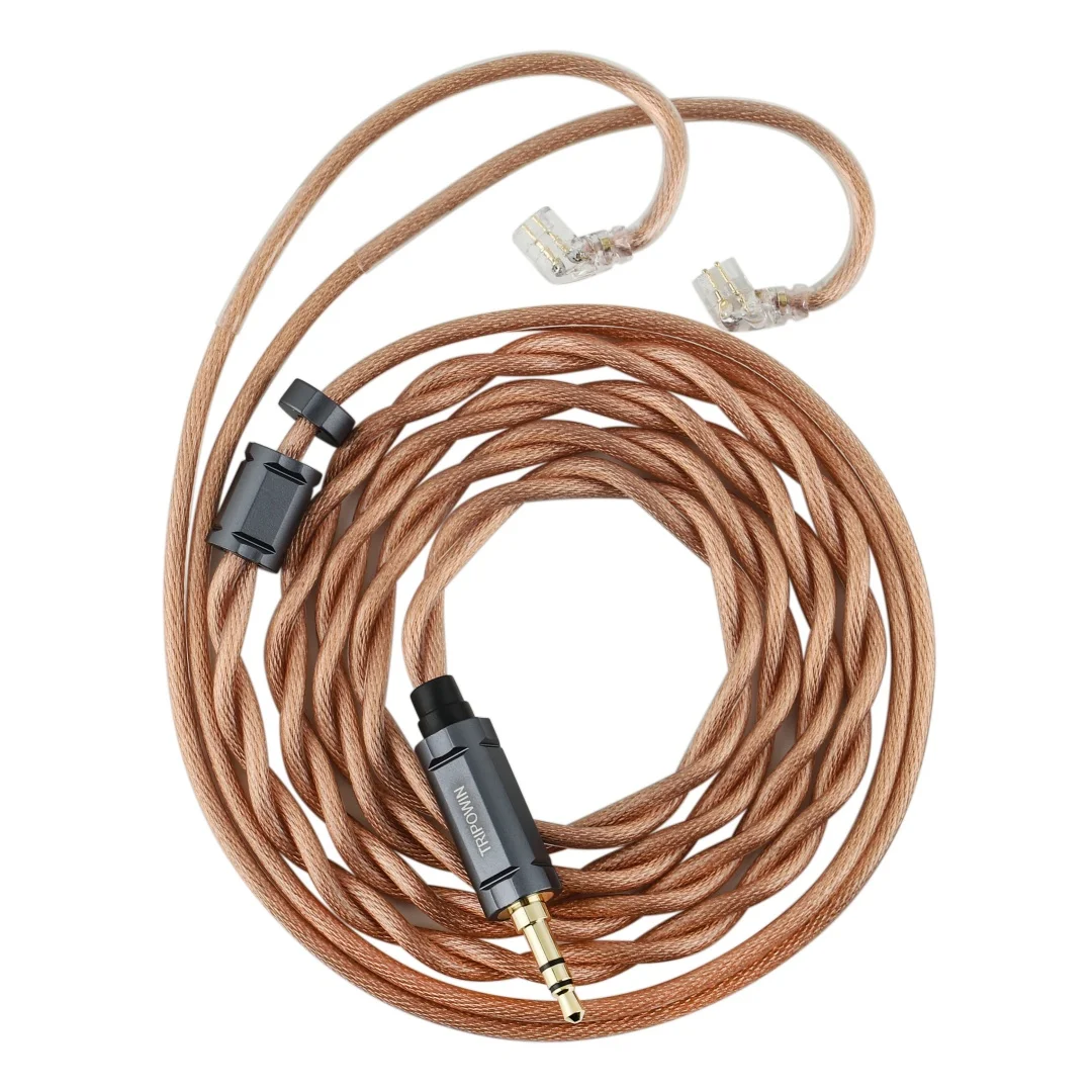 Кабель для наушников Tripowin Nimbus Premium Hybrid HiFi с гибридными проводниками и гибридным однокристаллическим медным кабелем LITZ TYPE5
Кабель для наушников Tripowin Nimbus Premium Hybrid HiFi с гибридными проводниками и гибридным однокристаллическим медным кабелем LITZ TYPE5