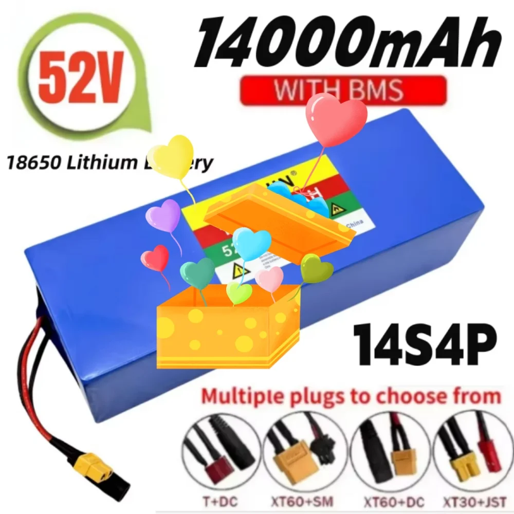 14S4P 52V 14AH 1500W High-Power Lithium Battery with BMS for Balance Car Bike Scooter Tricycle - Built-In bms
14S4P 52V 14AH 1500W High-Power Lithium Battery with BMS for Balance Car Bike Scooter Tricycle - Built-In bms