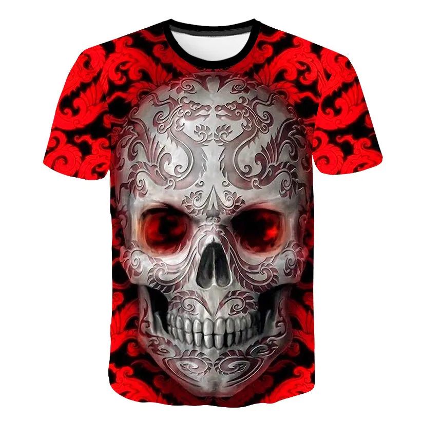 2023 New Men Grim Reaper 3D Skull Graphic T Shirts Summer Personality Casual Short Sleeve Clothing Oversized Tee Loose Tops
2023 New Men Grim Reaper 3D Skull Graphic T Shirts Summer Personality Casual Short Sleeve Clothing Oversized Tee Loose Tops