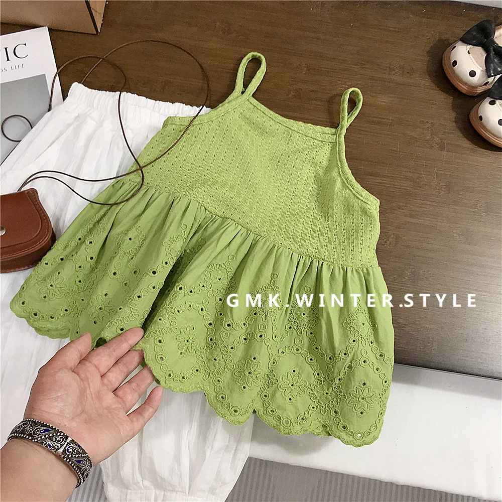 Girls Summer Clothes Set New Baby Girl Stylish Fashion Clothes Thin Kids Camisole Two Piece Set Summer
Girls Summer Clothes Set New Baby Girl Stylish Fashion Clothes Thin Kids Camisole Two Piece Set Summer