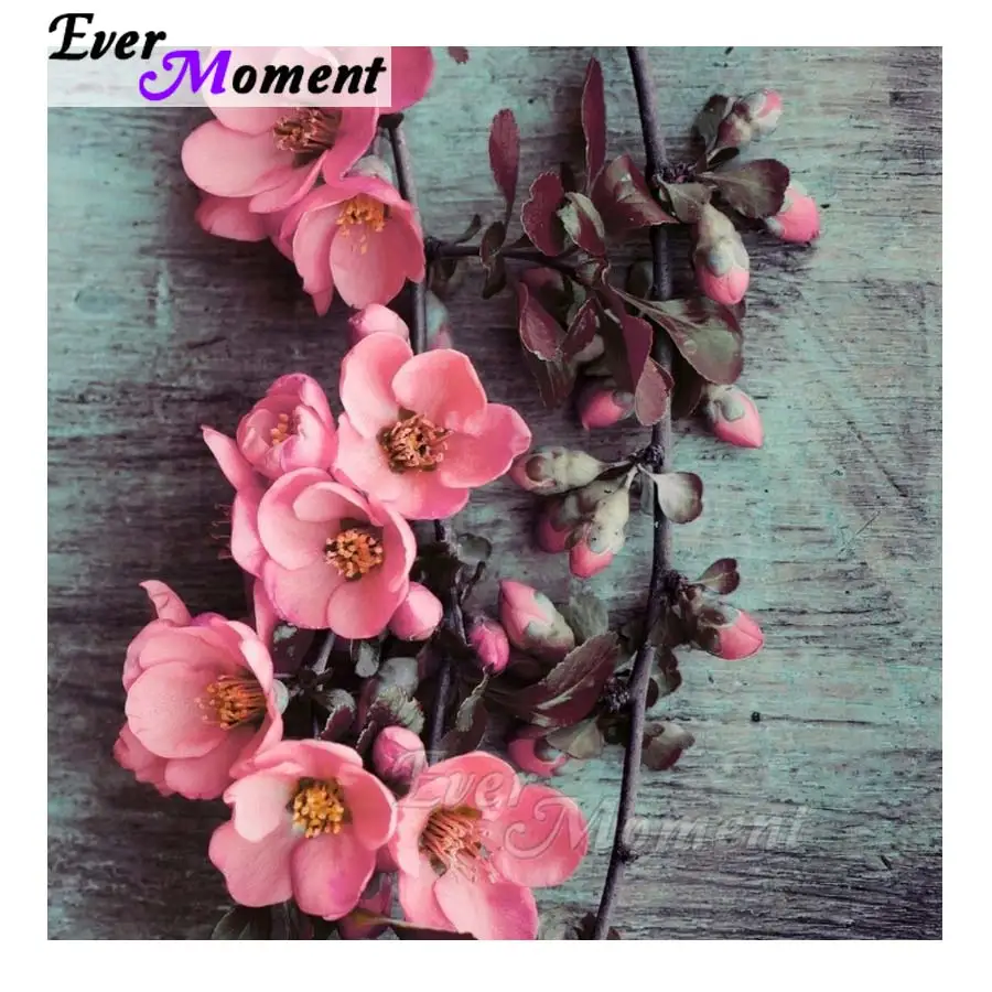 Ever Moment 5D DIY Diamond Painting Pink Flower Mosaic Full Square Resin Drills Artwork Home Decoration Rhinestone ASF1227
Ever Moment 5D DIY Diamond Painting Pink Flower Mosaic Full Square Resin Drills Artwork Home Decoration Rhinestone ASF1227