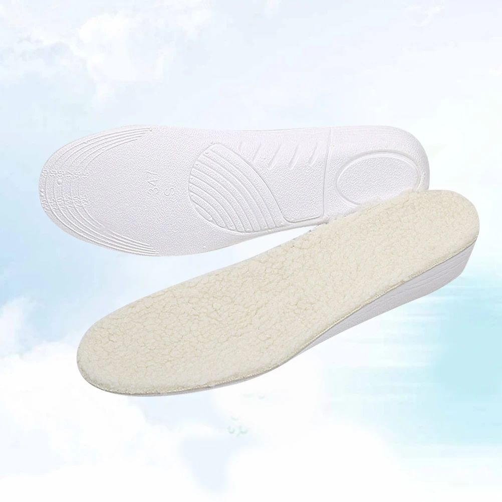 1Pair Imitation Wool Warm Shoe Cushions Height Increase Insoles Comfortable Shoe Lift Pads Winter 2.5cm Wool Insoles 
1Pair Imitation Wool Warm Shoe Cushions Height Increase Insoles Comfortable Shoe Lift Pads Winter 2.5cm Wool Insoles