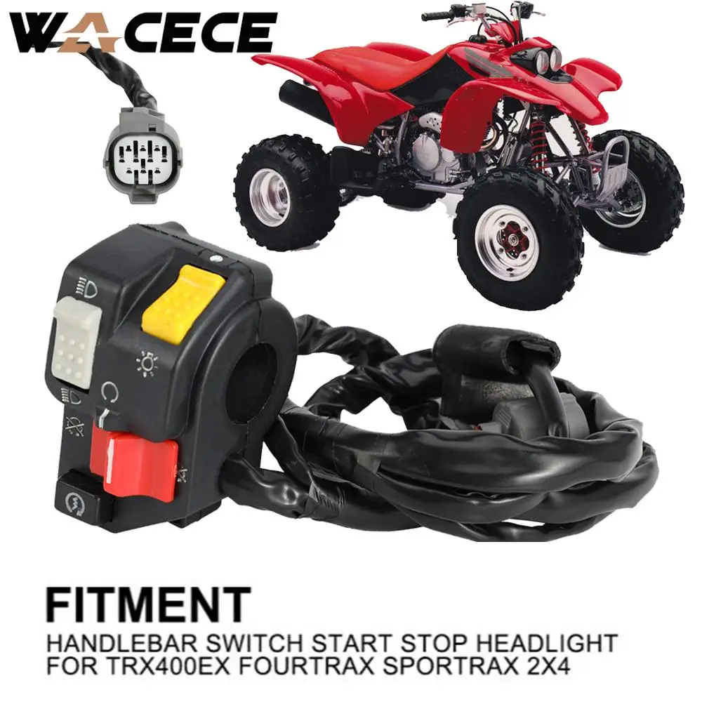 Handlebar Switch Motorcycles Accessories Signal Lamp Control Modified Switches For TRX400EX FOURTRAX SPORTRAX 2X4 Bike ATV UTV
Handlebar Switch Motorcycles Accessories Signal Lamp Control Modified Switches For TRX400EX FOURTRAX SPORTRAX 2X4 Bike ATV UTV