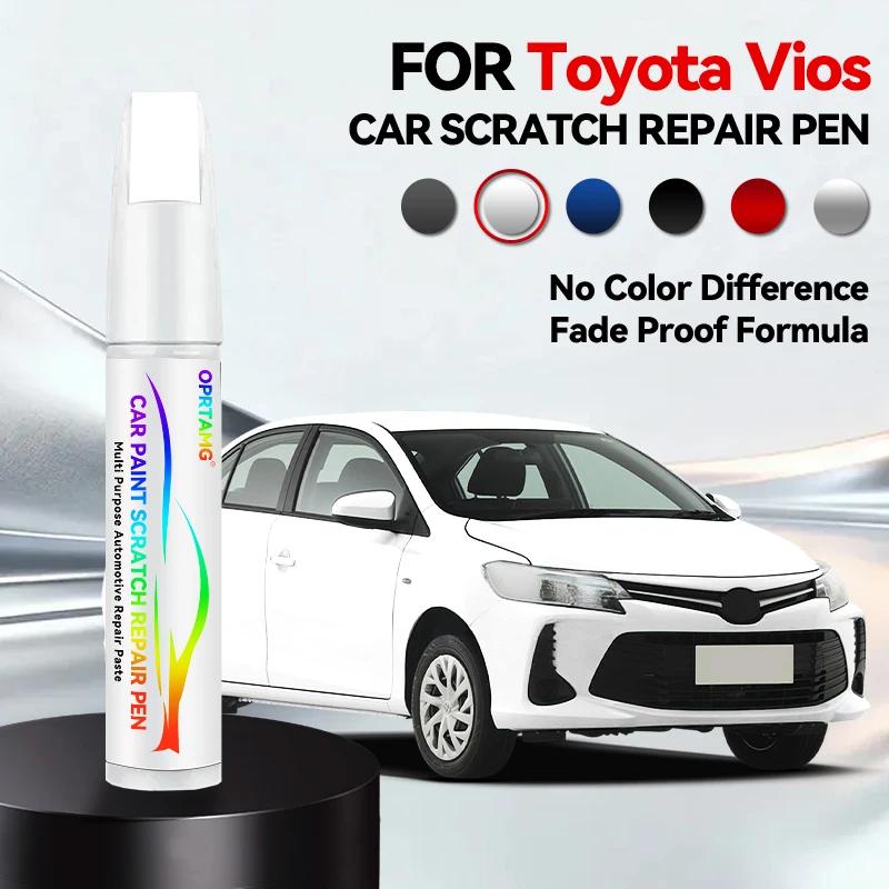 Ручка-корректор для ремонта краски Toyota Vios 2005-2035 NCP42 NCP93 NCP150 NCP171, средство для удаления царапин, аксессуары для авто, черный/белый полиуретан
Ручка-корректор для ремонта краски Toyota Vios 2005-2035 NCP42 NCP93 NCP150 NCP171, средство для удаления царапин, аксессуары для авто, черный/белый полиуретан