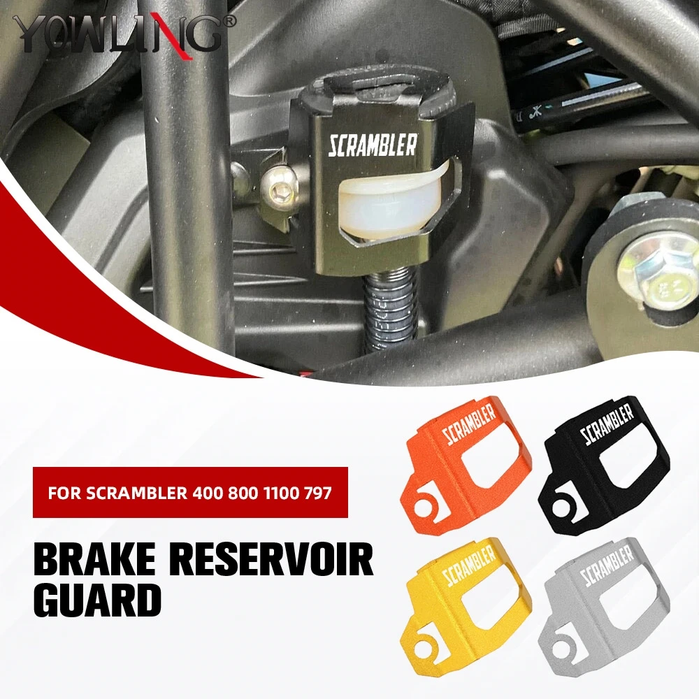 Motorcycle Accessories Rear Brake Fluid Reservoir Guard Cover Cap Protector For Ducati Scrambler 400 800 1100 797 Urban Alloy
Motorcycle Accessories Rear Brake Fluid Reservoir Guard Cover Cap Protector For Ducati Scrambler 400 800 1100 797 Urban Alloy