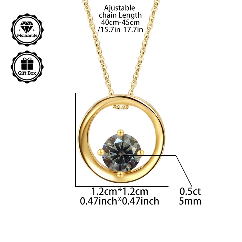 LAMVOICE подарок высокого качества, ожерелье из муассанита 0,5 карата, ювелирные изделия для женщин, рождественский подарок, ожерелье из стерлингового серебра S925
LAMVOICE подарок высокого качества, ожерелье из муассанита 0,5 карата, ювелирные изделия для женщин, рождественский подарок, ожерелье из стерлингового серебра S925