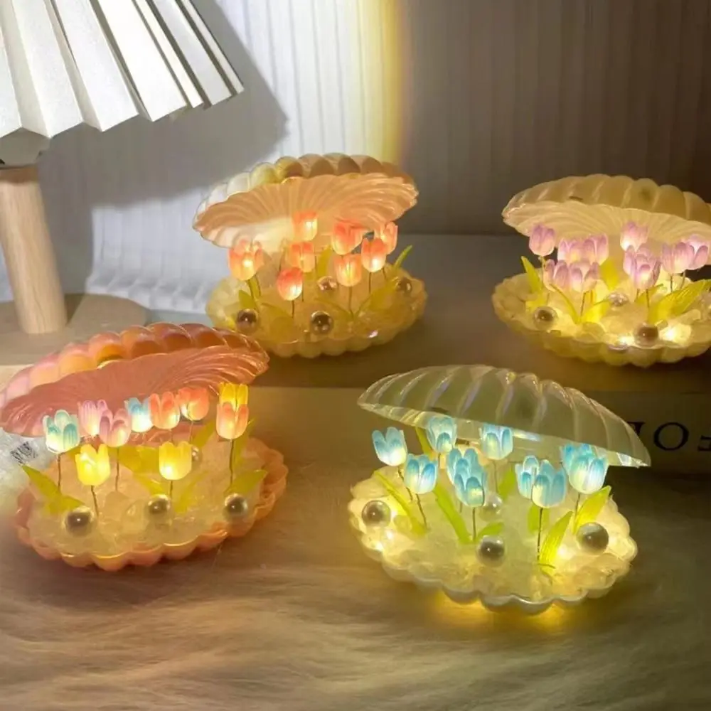 Excluding Gift Bags Tulip Night Light 9 Flowers Plastic LED Decorative Nights Lamp Handmade DIY Mirror Light for Birthday Gifts
Excluding Gift Bags Tulip Night Light 9 Flowers Plastic LED Decorative Nights Lamp Handmade DIY Mirror Light for Birthday Gifts