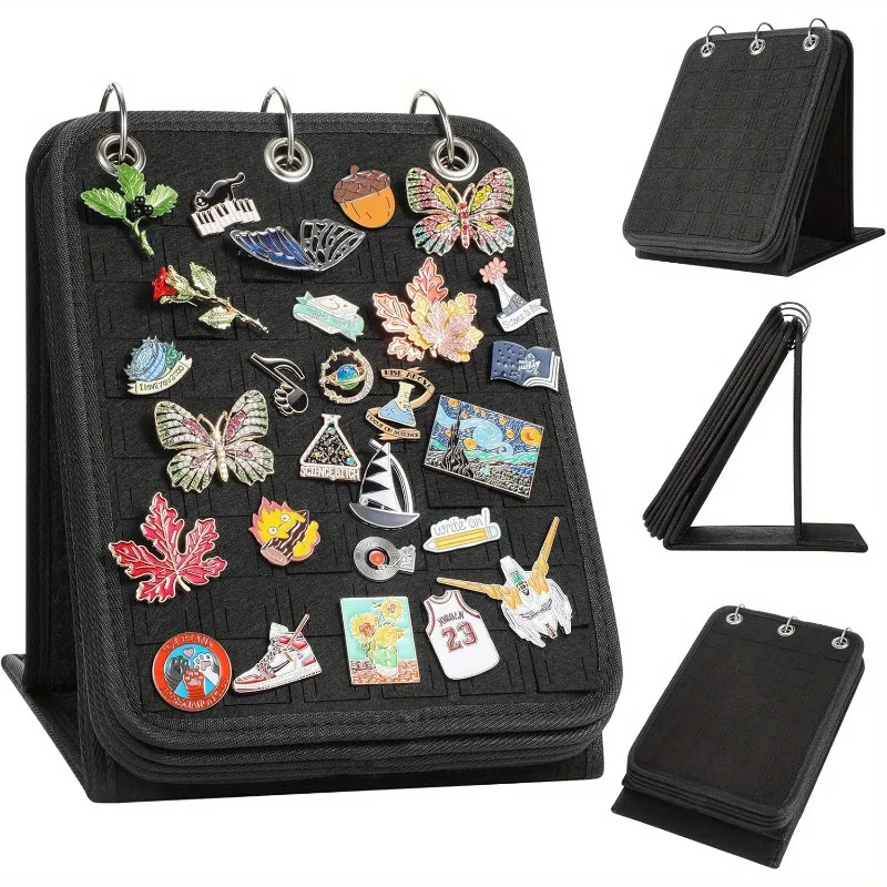 1Pc Felt Badge Display Rack 5 Layer Portable Jewelry Organizer for Brooches Earrings Shop Display
1Pc Felt Badge Display Rack 5 Layer Portable Jewelry Organizer for Brooches Earrings Shop Display