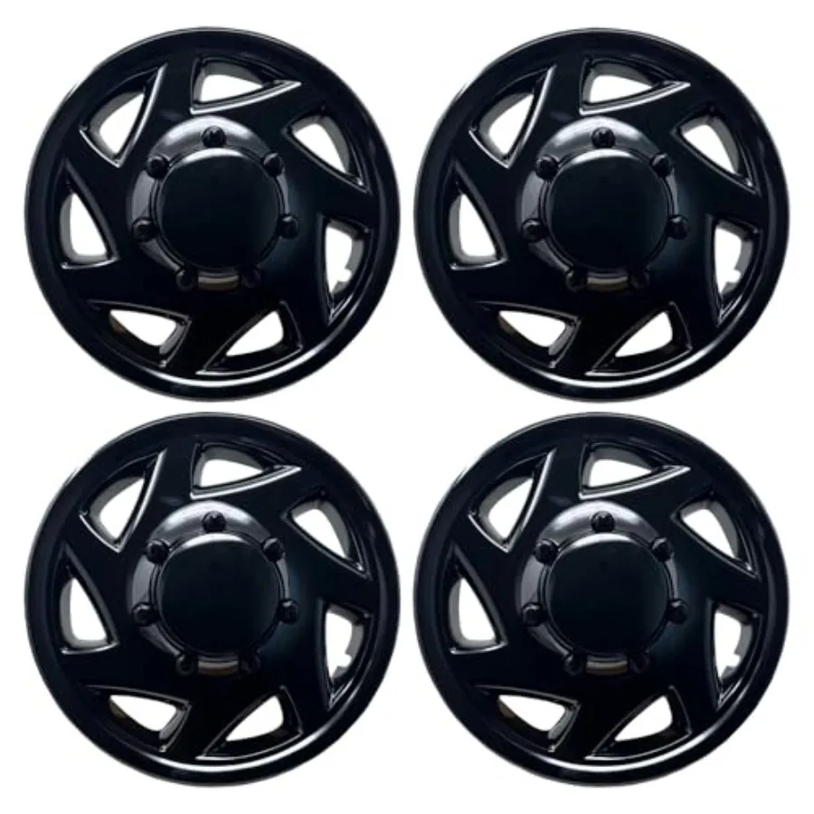 Hubcap Replacement for Ford Van 1998-2023 Gloss Black Sturdy 16-inch Wheel Cover 4 Piece Set
Hubcap Replacement for Ford Van 1998-2023 Gloss Black Sturdy 16-inch Wheel Cover 4 Piece Set