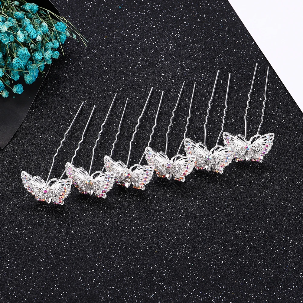 6Pcs Pearl Rhinestone Hairpin Unique Elegant Design Hair Accessories for Bride Wedding Party Prom Stylish Headwear 
6Pcs Pearl Rhinestone Hairpin Unique Elegant Design Hair Accessories for Bride Wedding Party Prom Stylish Headwear