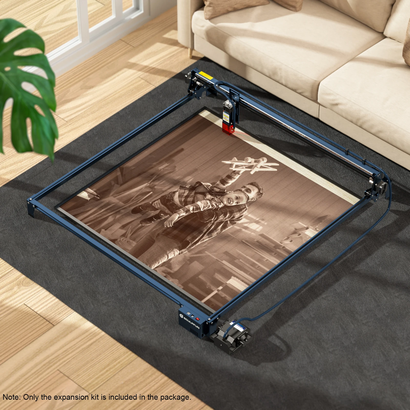 Комплект для расширения зоны гравировки SCULPFUN S10/S30 Series (935x905 мм) для S10/S30/S30 Pro/S30 Pro Max, прямая установка
Комплект для расширения зоны гравировки SCULPFUN S10/S30 Series (935x905 мм) для S10/S30/S30 Pro/S30 Pro Max, прямая установка