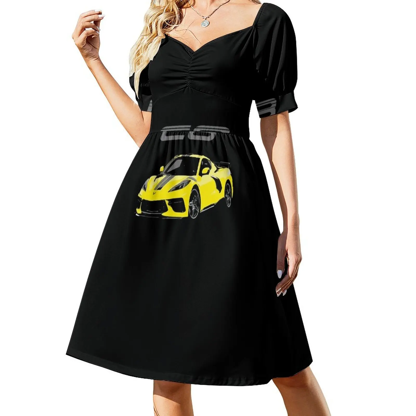 2021 2022 Corvette C8 Accelerate Yellow Short-Sleeved Dress women's summer clothing 2025 dresses with long sleeves
2021 2022 Corvette C8 Accelerate Yellow Short-Sleeved Dress women's summer clothing 2025 dresses with long sleeves